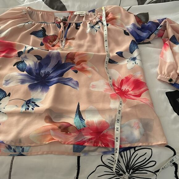 Yumi Kim | Floral Print Blouse Size S - Picture 11 of 11